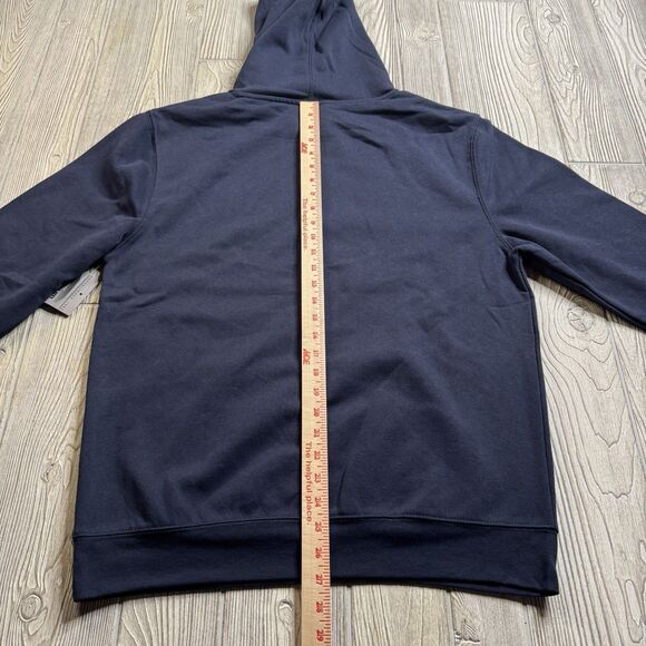 Xavier Musketeers Logo Hoodie Men’s L Blue Stadium Athletics Sewn Letters  New - Picture 11 of 12